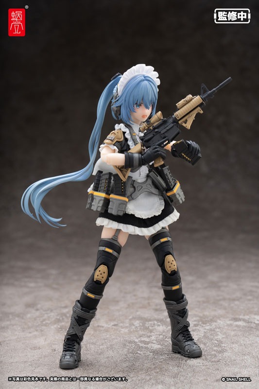 Snail Shell Action Figure 1/12 RA-02 Rapid Assault Tactical Maid Tokiwa Kazune - Illustration by Pinakes By Snail Shell