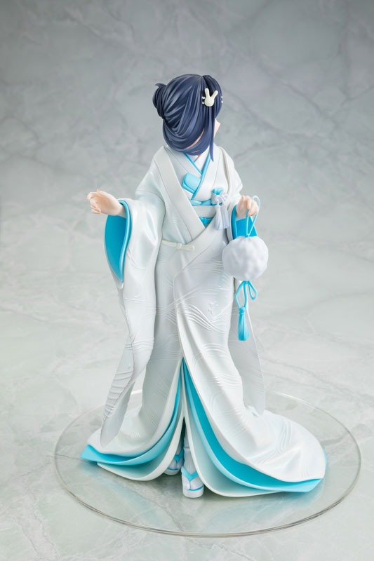 Scaled Figure 1/7 Sakurajima Mai - Shiromuku Ver. Illustration by Mizoguchi Keiji By KADOKAWA