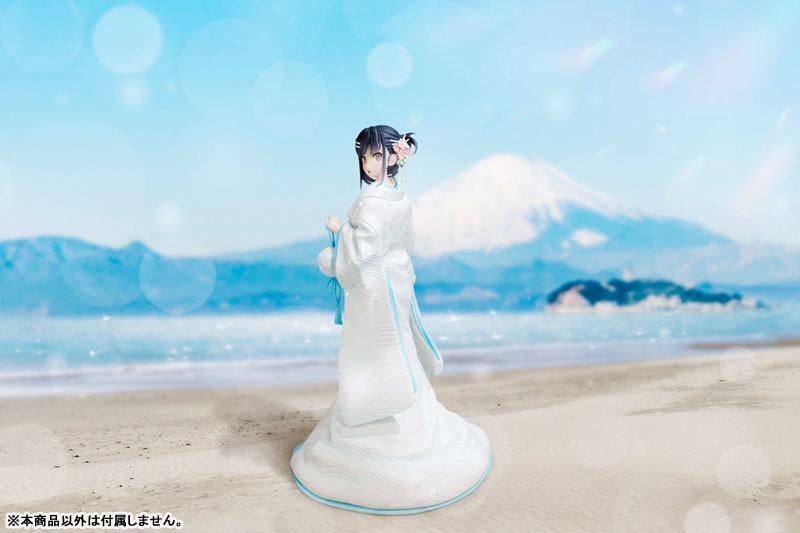 Scaled Figure 1/7 Sakurajima Mai - Shiromuku Ver. Illustration by Mizoguchi Keiji By KADOKAWA