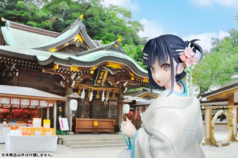 Scaled Figure 1/7 Sakurajima Mai - Shiromuku Ver. Illustration by Mizoguchi Keiji By KADOKAWA
