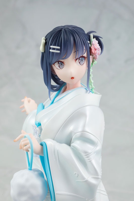 Scaled Figure 1/7 Sakurajima Mai - Shiromuku Ver. Illustration by Mizoguchi Keiji By KADOKAWA
