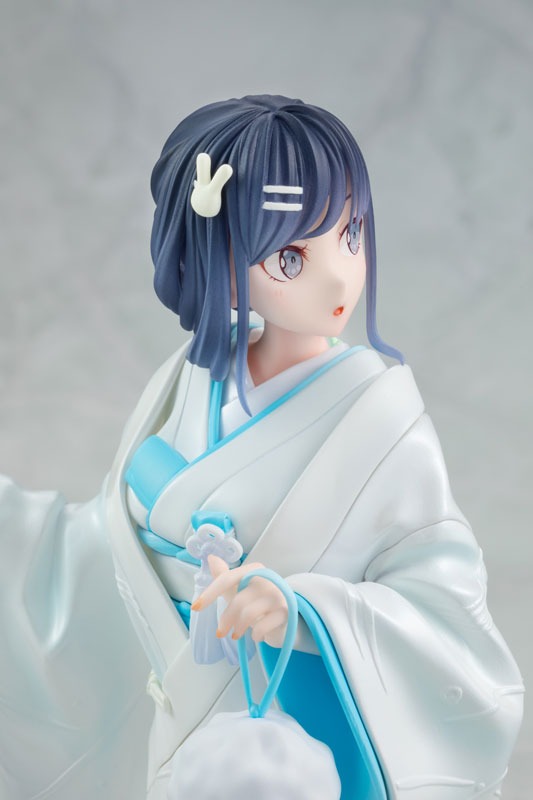 Scaled Figure 1/7 Sakurajima Mai - Shiromuku Ver. Illustration by Mizoguchi Keiji By KADOKAWA