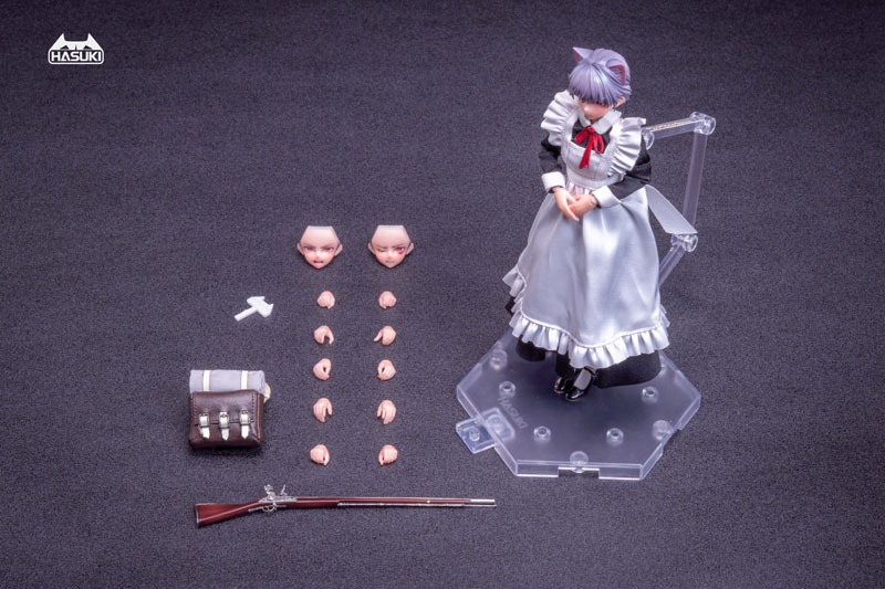 Action Figure 1/12 PA010 Pocket Art Series Musketeer Fitch - Illustration by Fkey By HASUKI