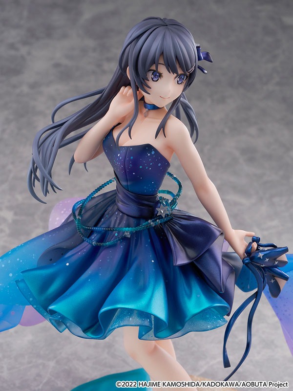 Shibuya Scramble Scaled Figure 1/7 Sakurajima Mai - Starry Night Sky Ver. Seishun Buta Yarou wa Bunny Girl Senpai no Yume wo Minai By eStream