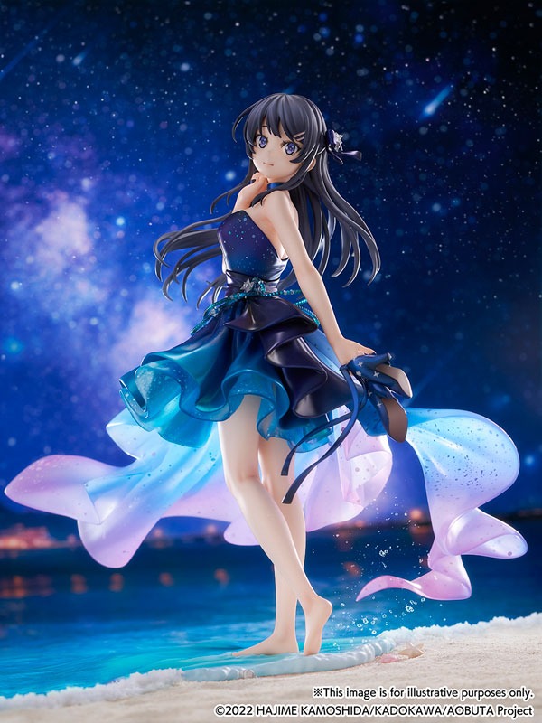 Shibuya Scramble Scaled Figure 1/7 Sakurajima Mai - Starry Night Sky Ver. Seishun Buta Yarou wa Bunny Girl Senpai no Yume wo Minai By eStream