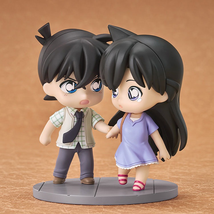 Qset+ Deformed Figure Shinichi Kudo & Ran Mori - Detective Conan By Good Smile Arts Shanghai