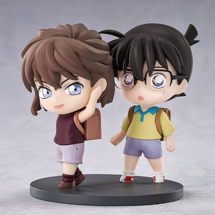 Qset+ Deformed Figure Edogawa Conan & Haibara Ai - Detective Conan By Good Smile Arts Shanghai