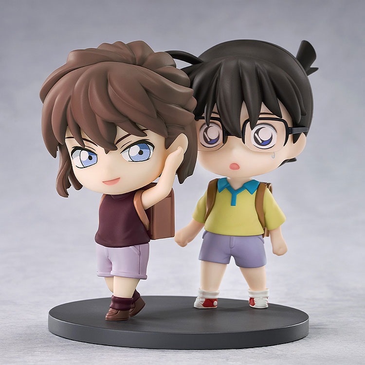 Qset+ Deformed Figure Edogawa Conan & Haibara Ai - Detective Conan By Good Smile Arts Shanghai