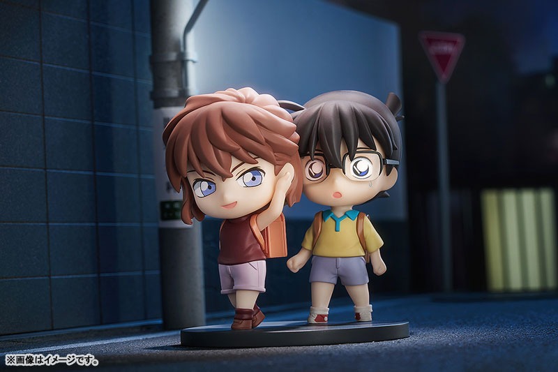 Qset+ Deformed Figure Edogawa Conan & Haibara Ai - Detective Conan By Good Smile Arts Shanghai