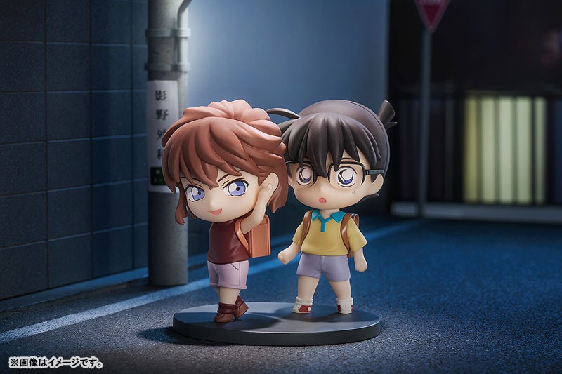 Qset+ Deformed Figure Edogawa Conan & Haibara Ai - Detective Conan By Good Smile Arts Shanghai