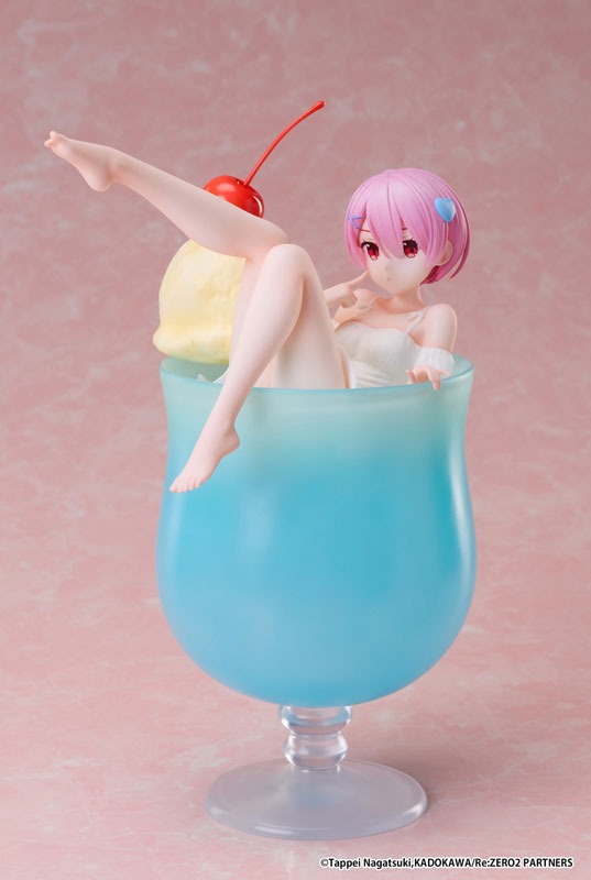 Scaled Figure 1/7 Ram - Cream Soda Ver. Re:Zero Kara Hajimeru Isekai Seikatsu By elcoco