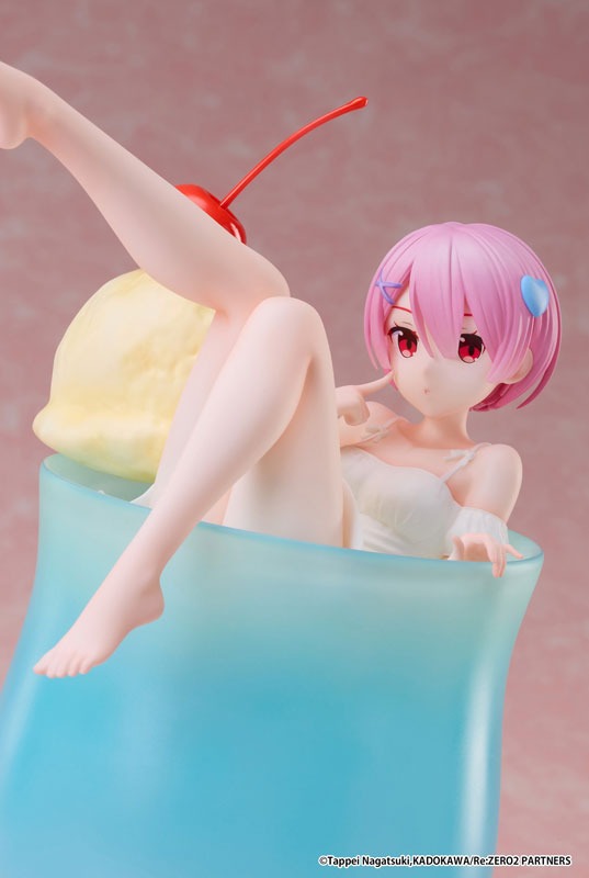 Scaled Figure 1/7 Ram - Cream Soda Ver. Re:Zero Kara Hajimeru Isekai Seikatsu By elcoco
