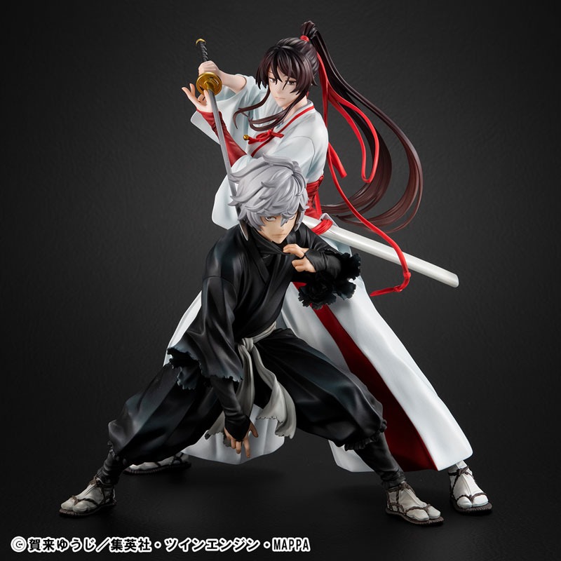 [Set of 2] Lucrea Figure Gabimaru & Yamada Asaemon Sagiri - Jigokuraku By MegaHouse
