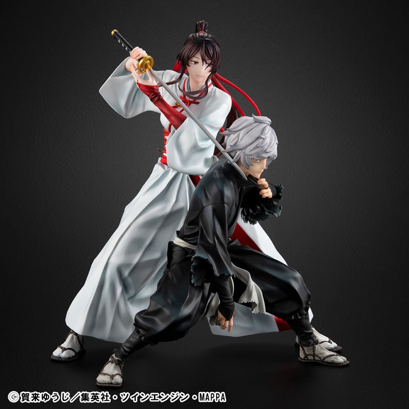 [Set of 2] Lucrea Figure Gabimaru & Yamada Asaemon Sagiri - Jigokuraku By MegaHouse