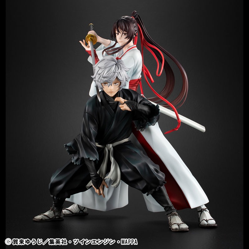 [Set of 2] Lucrea Figure Gabimaru & Yamada Asaemon Sagiri - Jigokuraku By MegaHouse