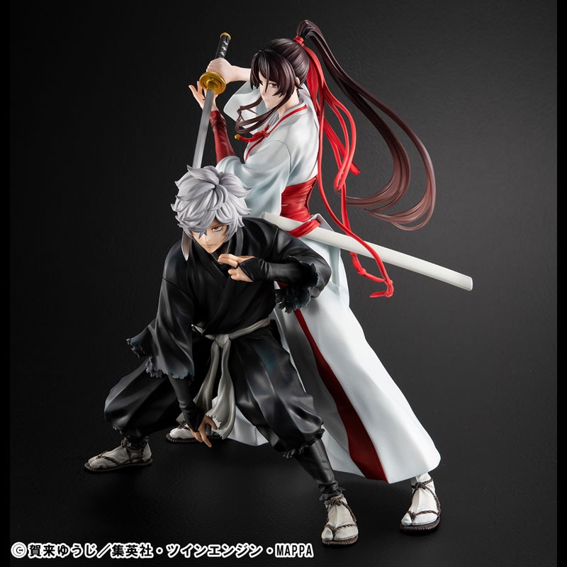 [Set of 2] Lucrea Figure Gabimaru & Yamada Asaemon Sagiri - Jigokuraku By MegaHouse