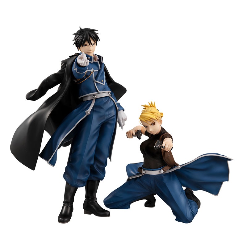 Precious G.E.M. GEM Series Roy Mustang & Riza Hawkeye (Re-Release) By MegaHouse