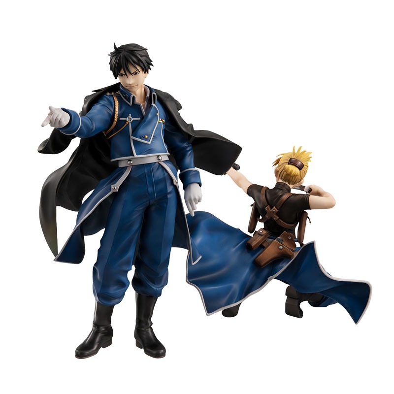 Precious G.E.M. GEM Series Roy Mustang & Riza Hawkeye (Re-Release) By MegaHouse