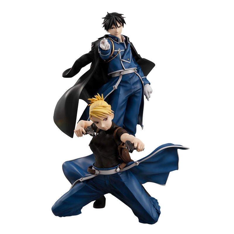 Precious G.E.M. GEM Series Roy Mustang & Riza Hawkeye (Re-Release) By MegaHouse