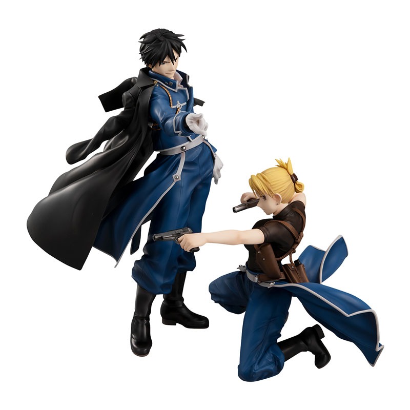 Precious G.E.M. GEM Series Roy Mustang & Riza Hawkeye (Re-Release) By MegaHouse