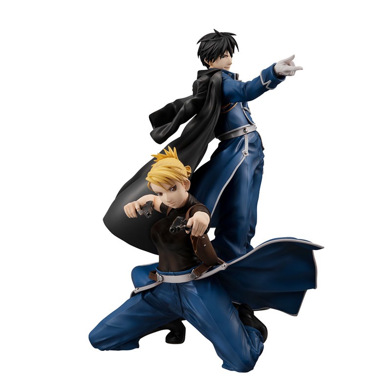 Precious G.E.M. GEM Series Roy Mustang & Riza Hawkeye (Re-Release) By MegaHouse