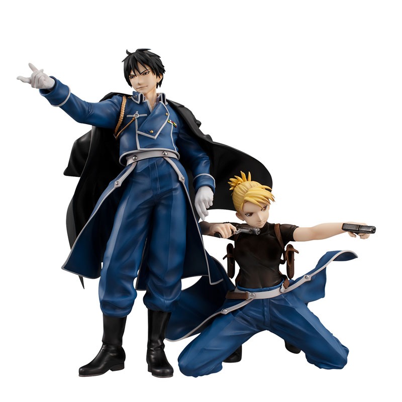 Precious G.E.M. GEM Series Roy Mustang & Riza Hawkeye (Re-Release) By MegaHouse