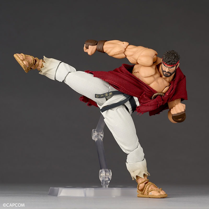 [With Bonus] Revoltech Amazing Yamaguchi Ryu - Street Fighter 6 By Kaiyodo