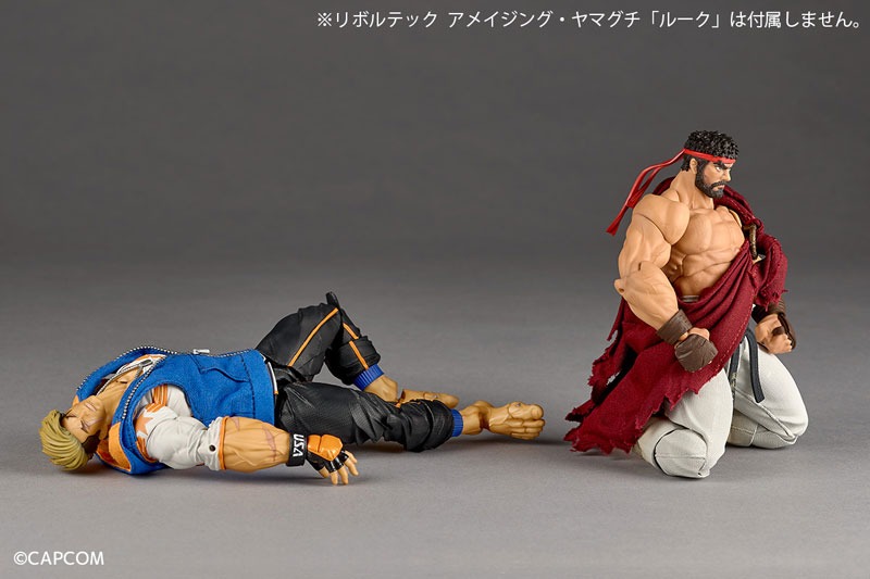 [With Bonus] Revoltech Amazing Yamaguchi Ryu - Street Fighter 6 By Kaiyodo