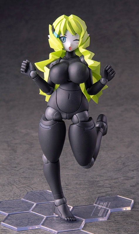 Action Figure Polynian FLL Kelly / Rnia - Black Fresh Ver. Robot Neoanthropinae Polynian By Daibadi Production