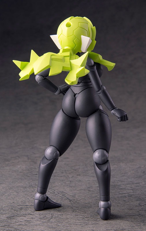 Action Figure Polynian FLL Kelly / Rnia - Black Fresh Ver. Robot Neoanthropinae Polynian By Daibadi Production