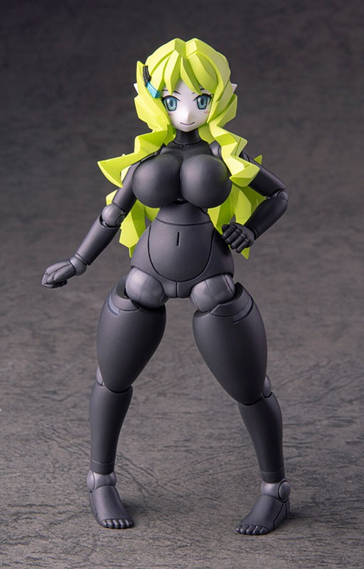 Action Figure Polynian FLL Kelly / Rnia - Black Fresh Ver. Robot Neoanthropinae Polynian By Daibadi Production