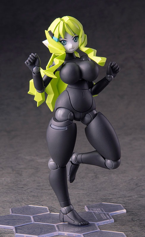 Action Figure Polynian FLL Kelly / Rnia - Black Fresh Ver. Robot Neoanthropinae Polynian By Daibadi Production