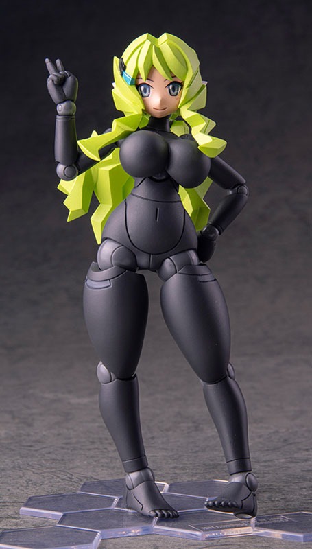 Action Figure Polynian FLL Kelly / Rnia - Black Fresh Ver. Robot Neoanthropinae Polynian By Daibadi Production