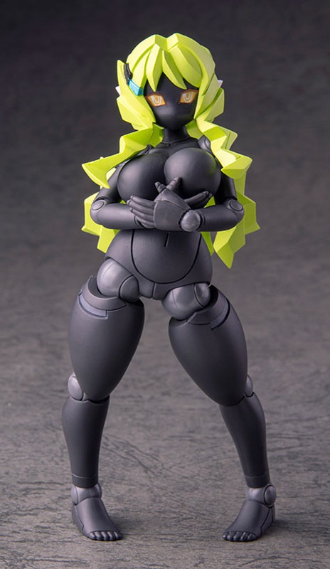 Action Figure Polynian FLL Kelly / Rnia - Black Fresh Ver. Robot Neoanthropinae Polynian By Daibadi Production