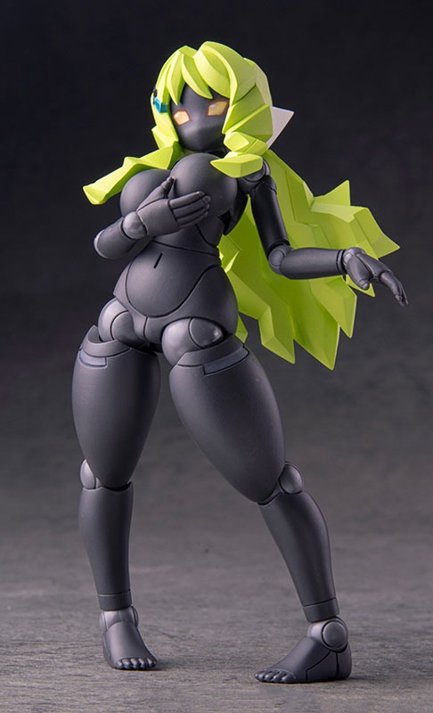 Action Figure Polynian FLL Kelly / Rnia - Black Fresh Ver. Robot Neoanthropinae Polynian By Daibadi Production