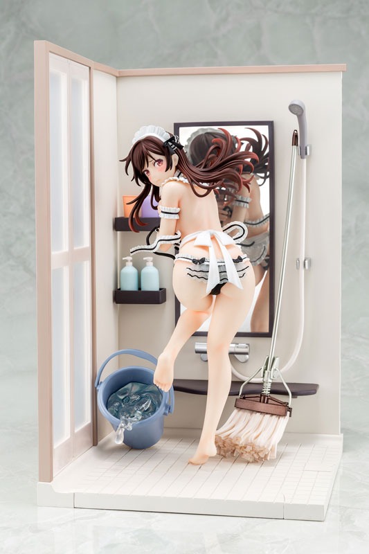 Scaled Figure 1/6 Mizuhara Chizuru - Maid Bikini de Cleanup Kanojo, Okarishimasu By Hakoiri Musume