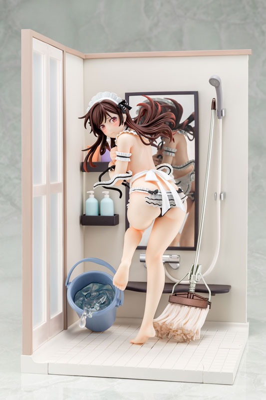 Scaled Figure 1/6 Mizuhara Chizuru - Maid Bikini de Cleanup Kanojo, Okarishimasu By Hakoiri Musume