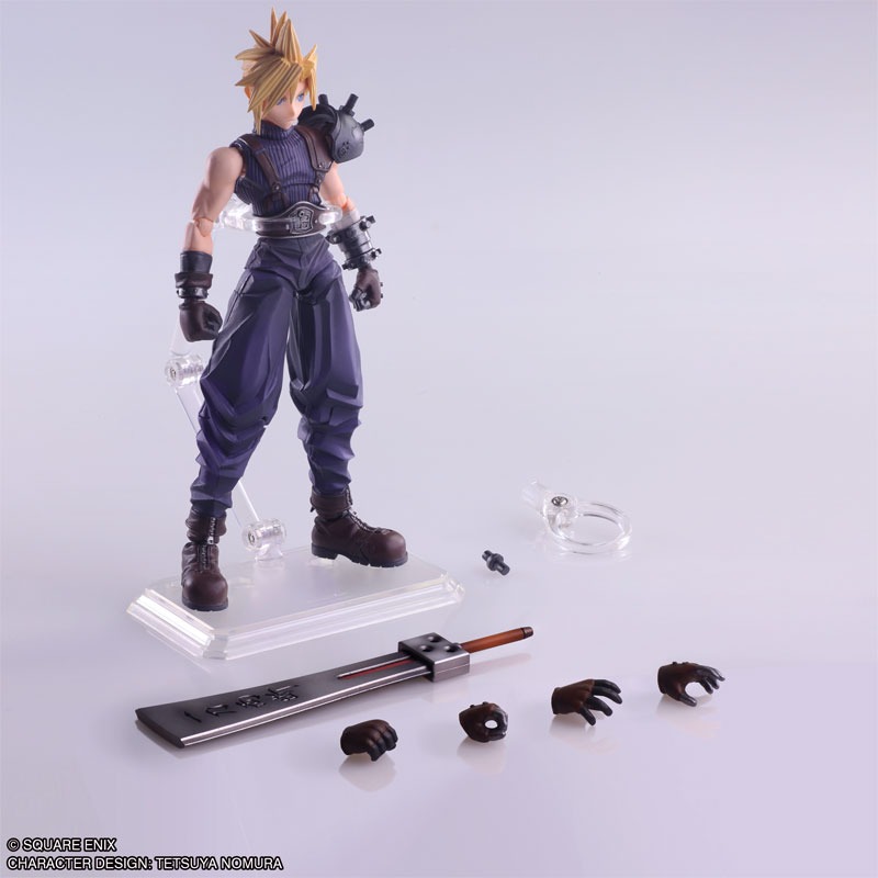 Bring Arts Figure Cloud Strife - Hardegde Ver. Final Fantasy VII By Square Enix