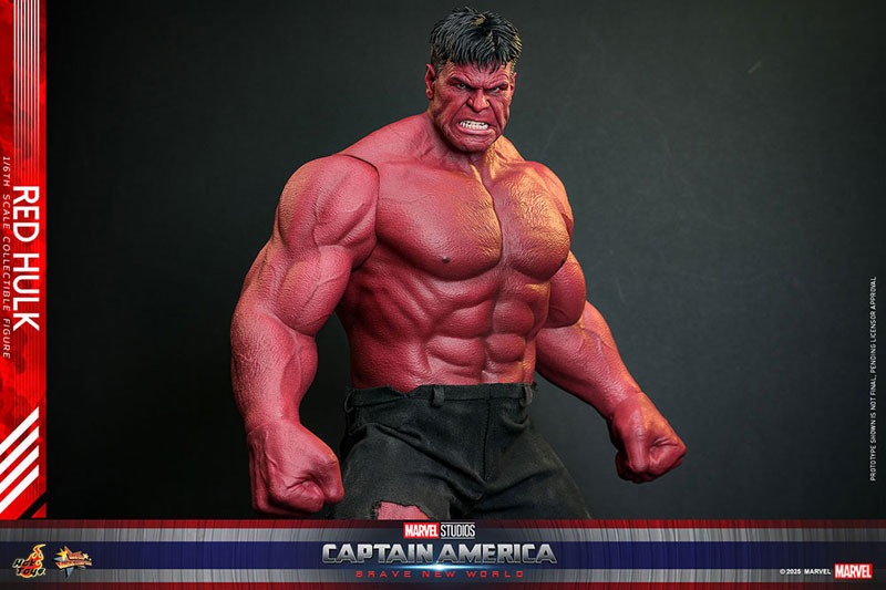 1/6 Action Figure Red Hulk - Movie Masterpiece "Captain America : Brave New World" By Hot Toys