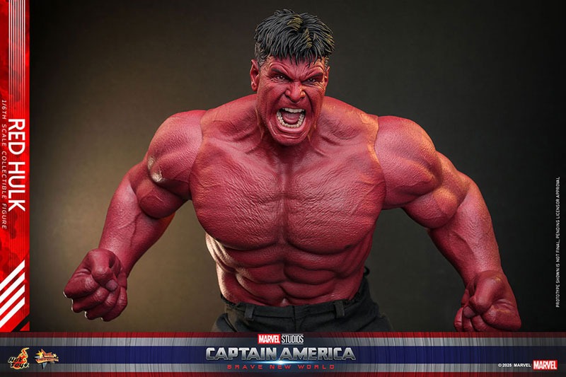 1/6 Action Figure Red Hulk - Movie Masterpiece "Captain America : Brave New World" By Hot Toys