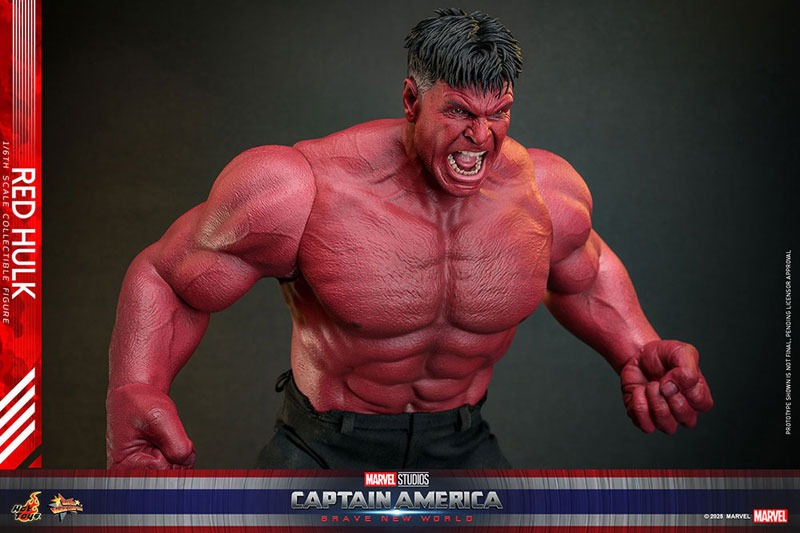 1/6 Action Figure Red Hulk - Movie Masterpiece "Captain America : Brave New World" By Hot Toys