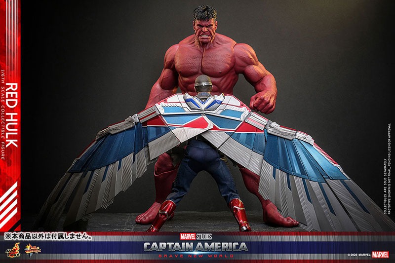 1/6 Action Figure Red Hulk - Movie Masterpiece "Captain America : Brave New World" By Hot Toys