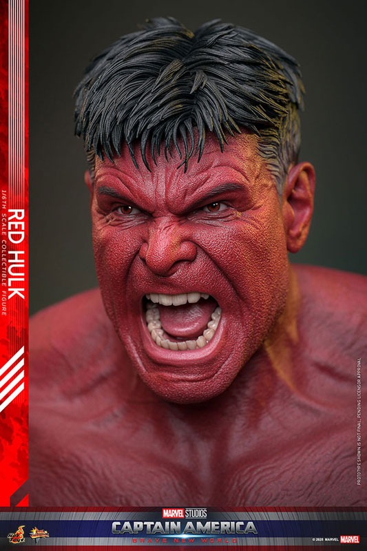 1/6 Action Figure Red Hulk - Movie Masterpiece "Captain America : Brave New World" By Hot Toys