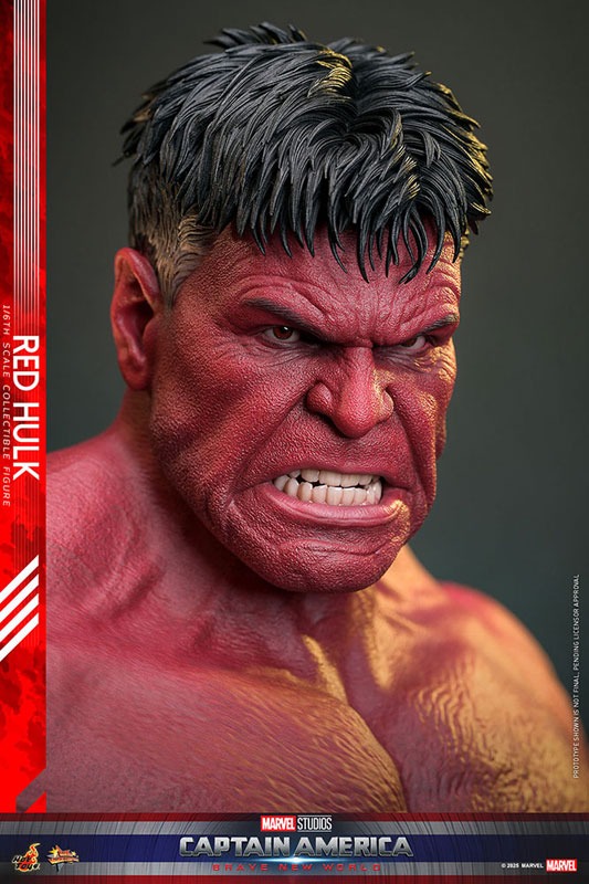 1/6 Action Figure Red Hulk - Movie Masterpiece "Captain America : Brave New World" By Hot Toys