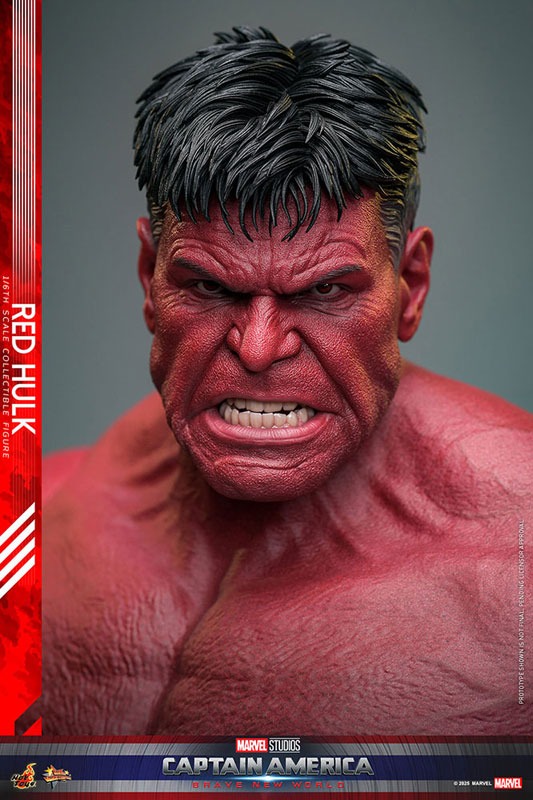 1/6 Action Figure Red Hulk - Movie Masterpiece "Captain America : Brave New World" By Hot Toys