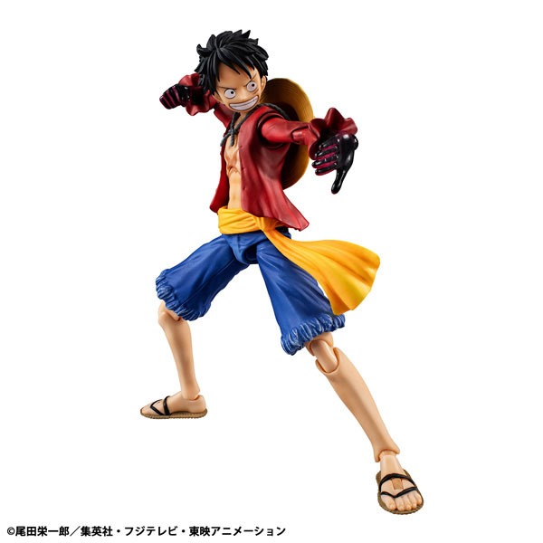 Variable Action Heroes Monkey D. Luffy - Armament Haki Ver. One Piece By MegaHouse