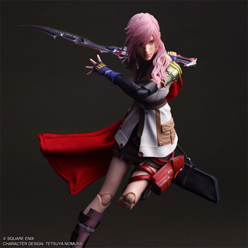 Play Arts Shin Lightning - Final Fantasy XIII By Square Enix