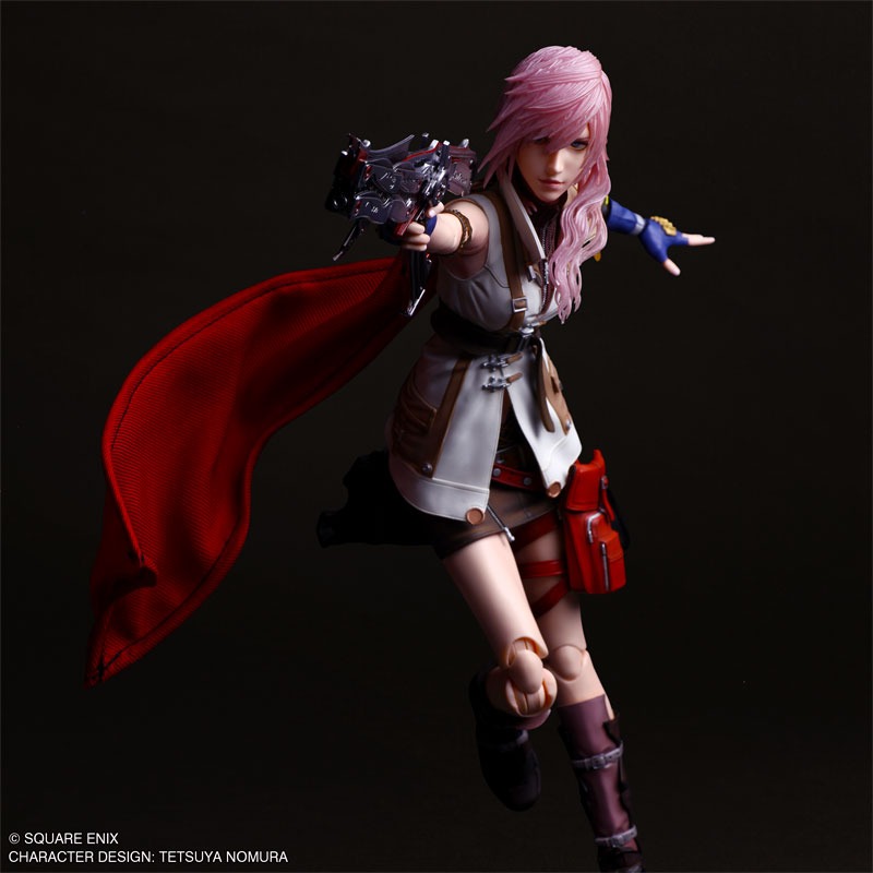 Play Arts Shin Lightning - Final Fantasy XIII By Square Enix