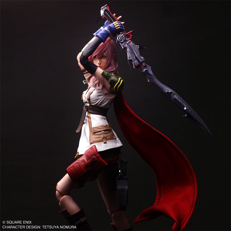 Play Arts Shin Lightning - Final Fantasy XIII By Square Enix