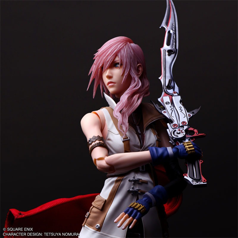 Play Arts Shin Lightning - Final Fantasy XIII By Square Enix
